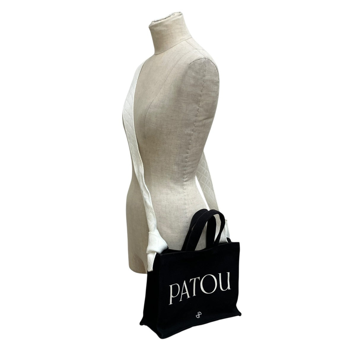 Patou オーガニックコットン スモール パトゥ キャンバストート AC0250076999B 古着・中古-5枚目のアイテム画像