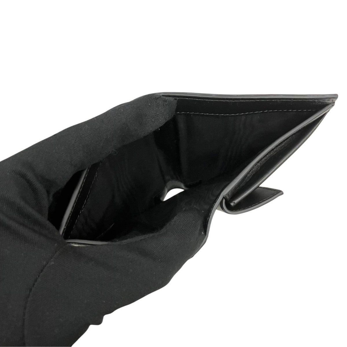 26AW MENDING EMBROIDERY BIFOLD WALLET PFMI0098U0