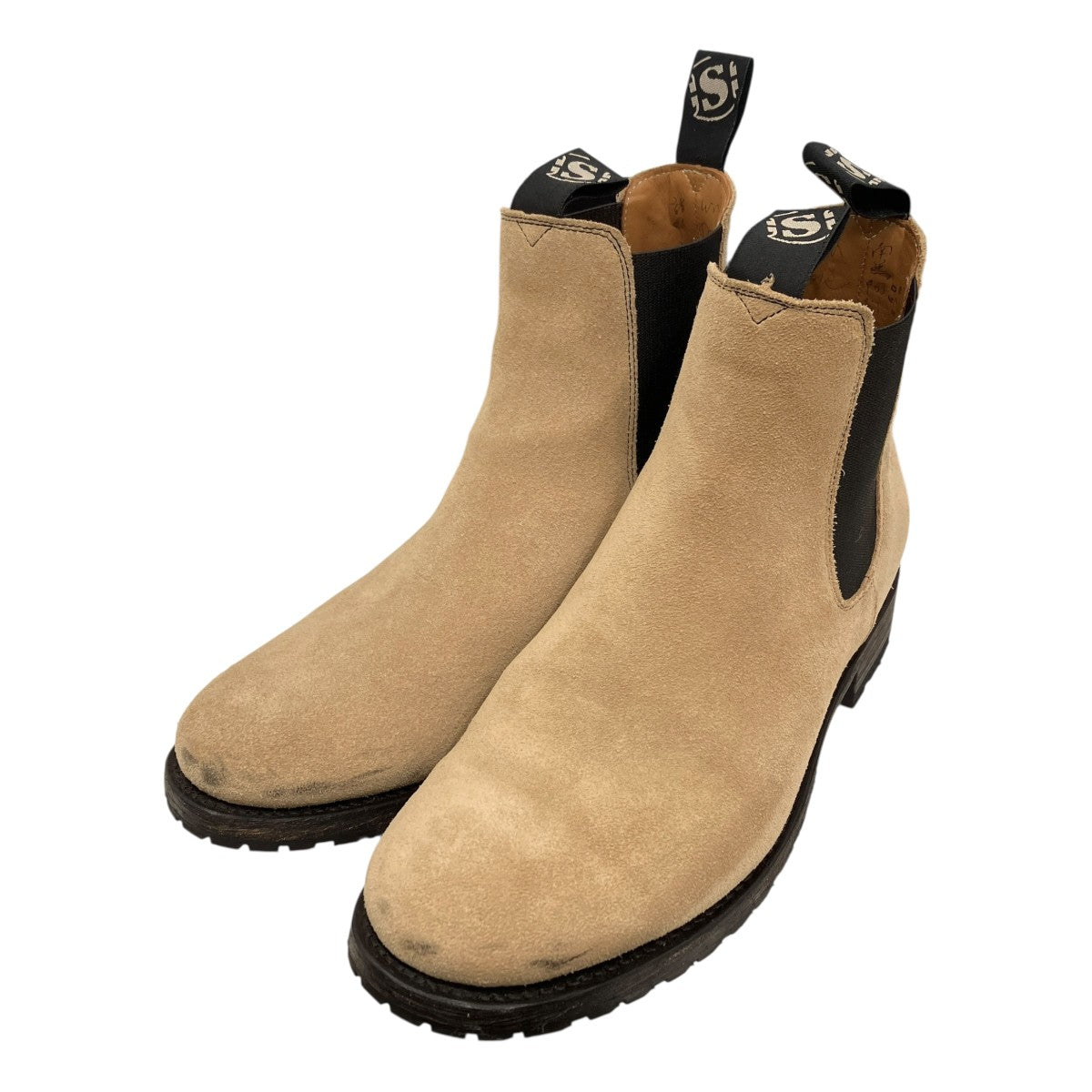 Sendra Boots スエード サイドゴアブーツ5595 古着・中古-1枚目のアイテム画像