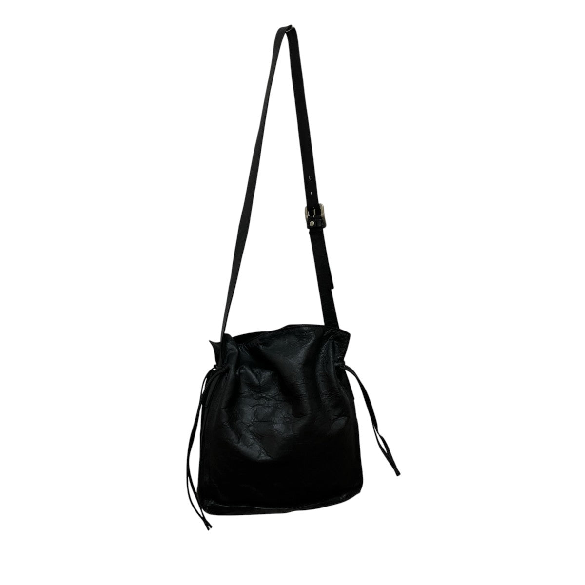 SLOW＆CO レザーショルダーバッグ 古着・中古-2枚目のアイテム画像