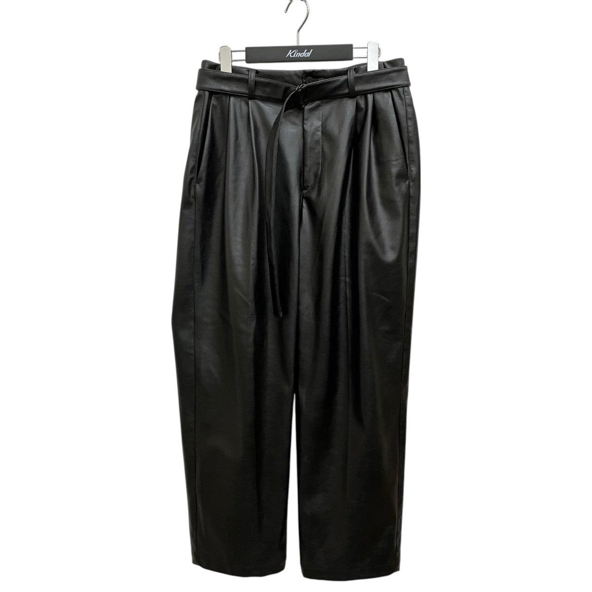 08sircus 23AWフェイクレザーパンツS23AW-PT04 古着・中古-1枚目のアイテム画像