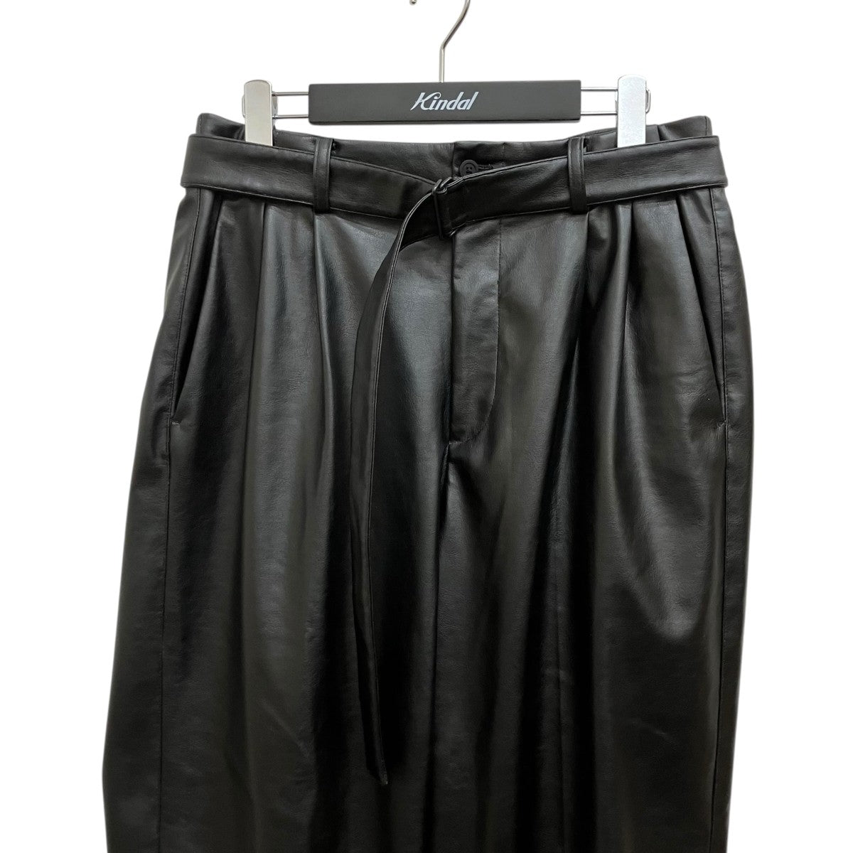 08sircus 23AWフェイクレザーパンツS23AW-PT04 古着・中古-3枚目のアイテム画像
