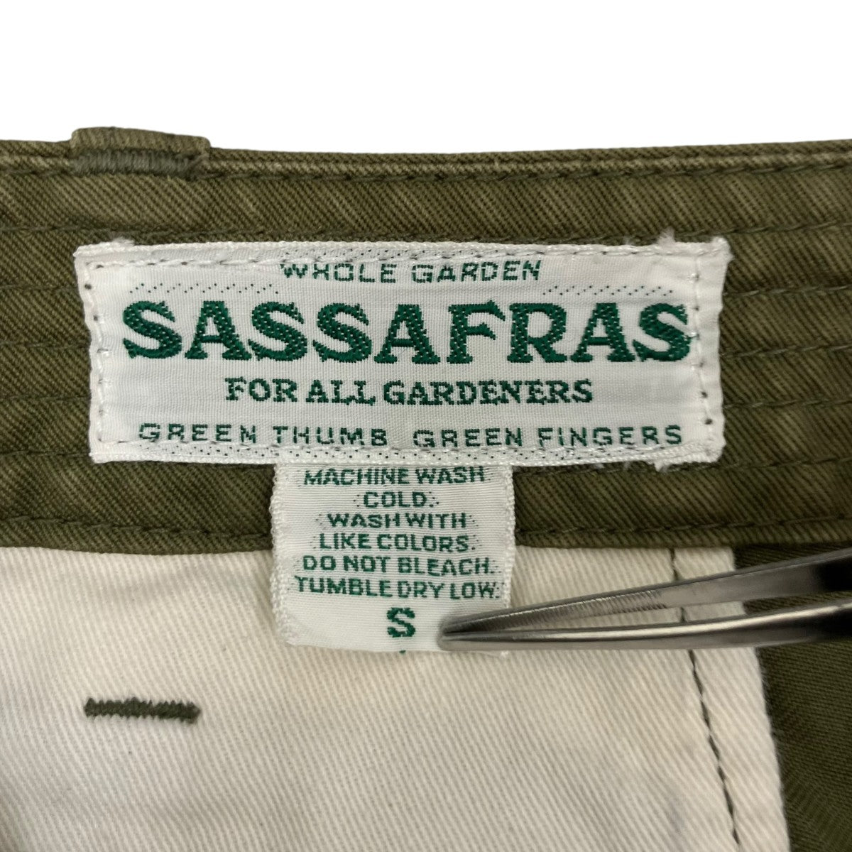 SASSAFRAS OVERGROWN PANTS 古着・中古-7枚目のアイテム画像