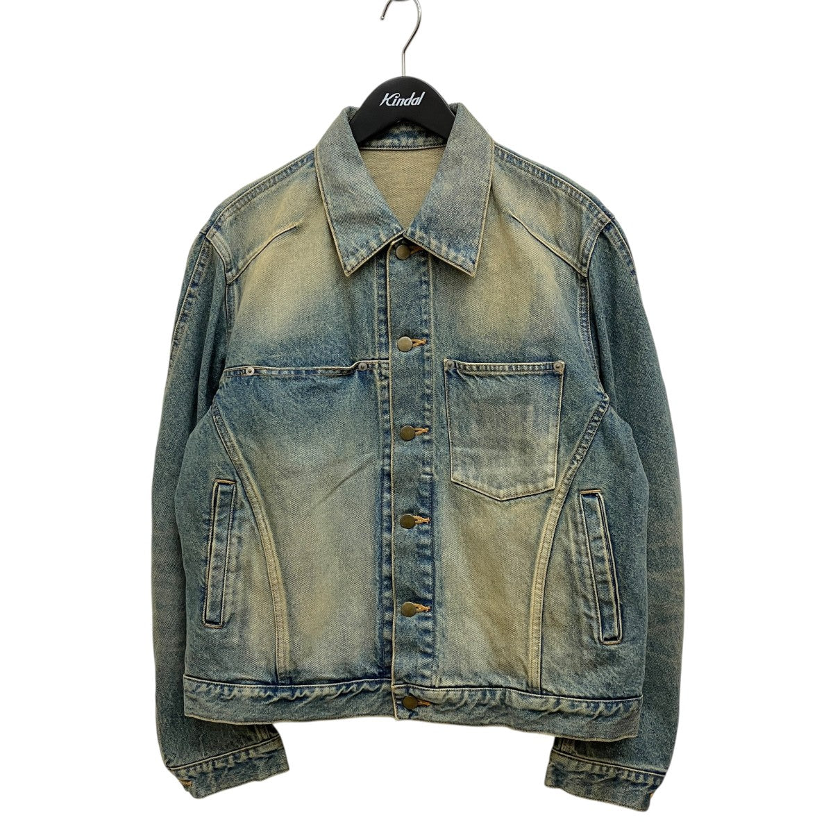 NVRFRGT 24SS Denim 3D Trucker Jacket NF241J03 古着・中古-1枚目のアイテム画像