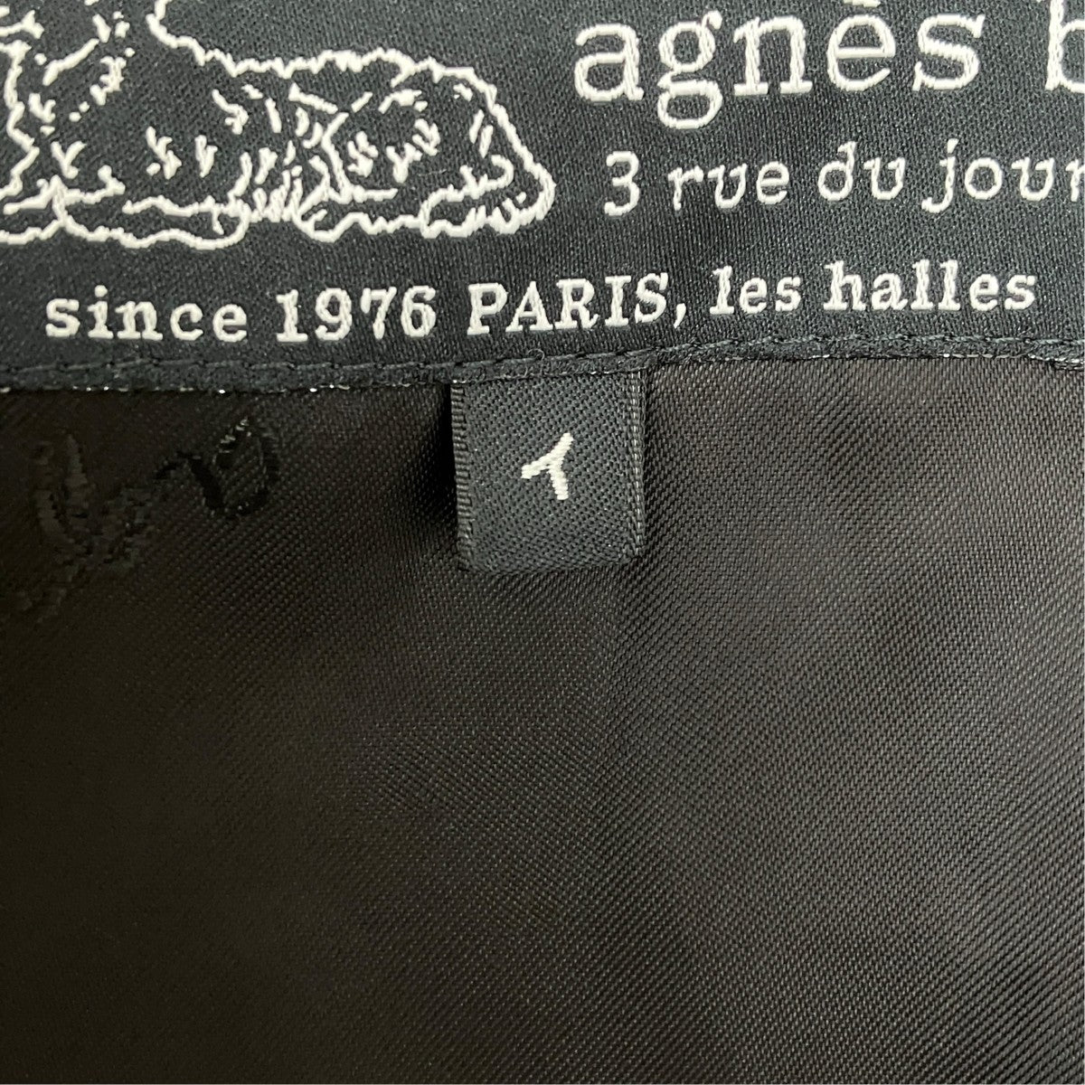 agnes b ノーカラージャケットG979JKF0 古着・中古-7枚目のアイテム画像
