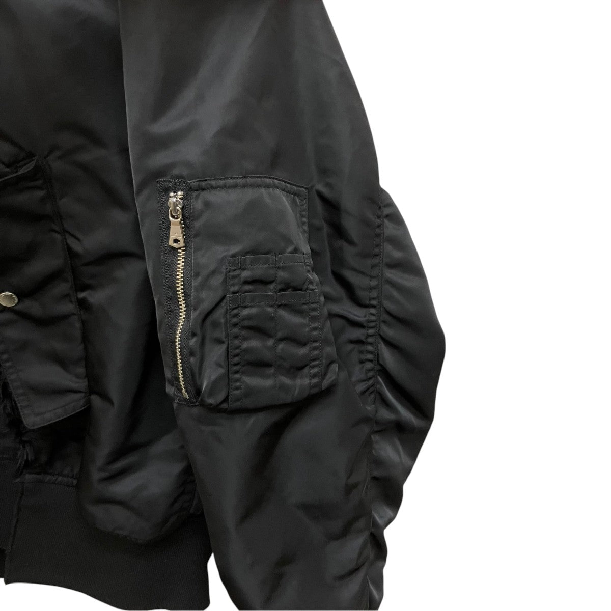 MAISON SPECIAL Different Material Docking Prime-Over Military Blouson 11252211505 古着・中古-4枚目のアイテム画像