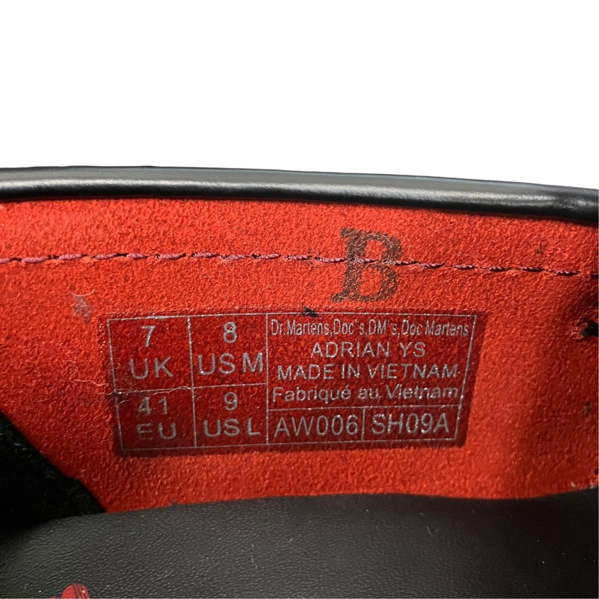 Dr．Martens ADRIAN YSレザーシューズ 古着・中古-6枚目のアイテム画像