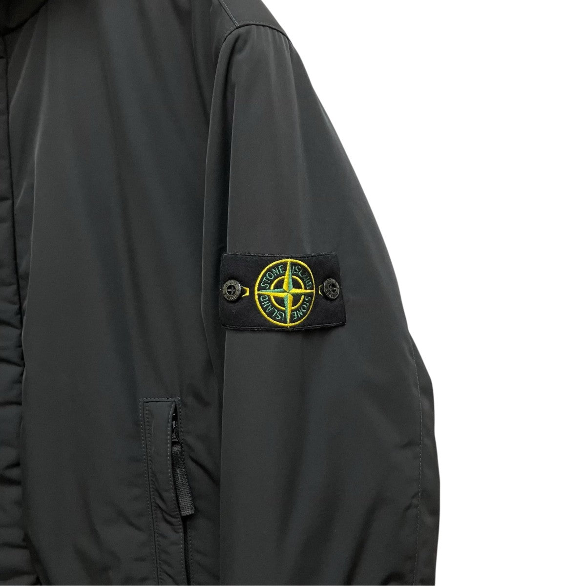 STONE ISLAND Polyester Micro Twill中綿ジャケット811543726 古着・中古-4枚目のアイテム画像