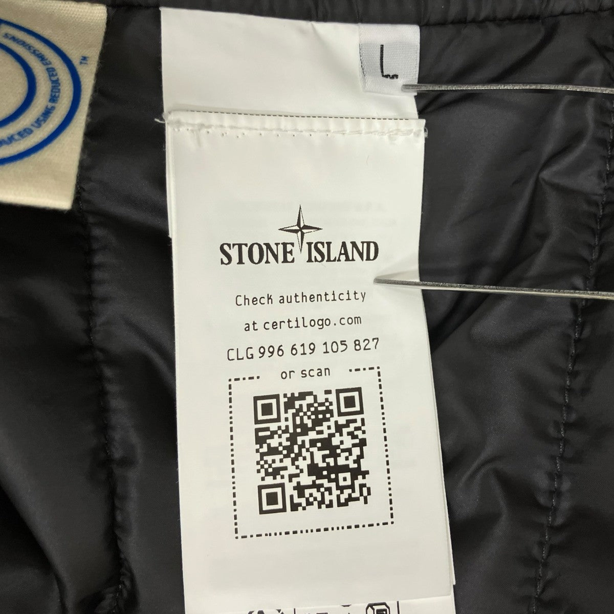 STONE ISLAND Polyester Micro Twill中綿ジャケット811543726 古着・中古-8枚目のアイテム画像