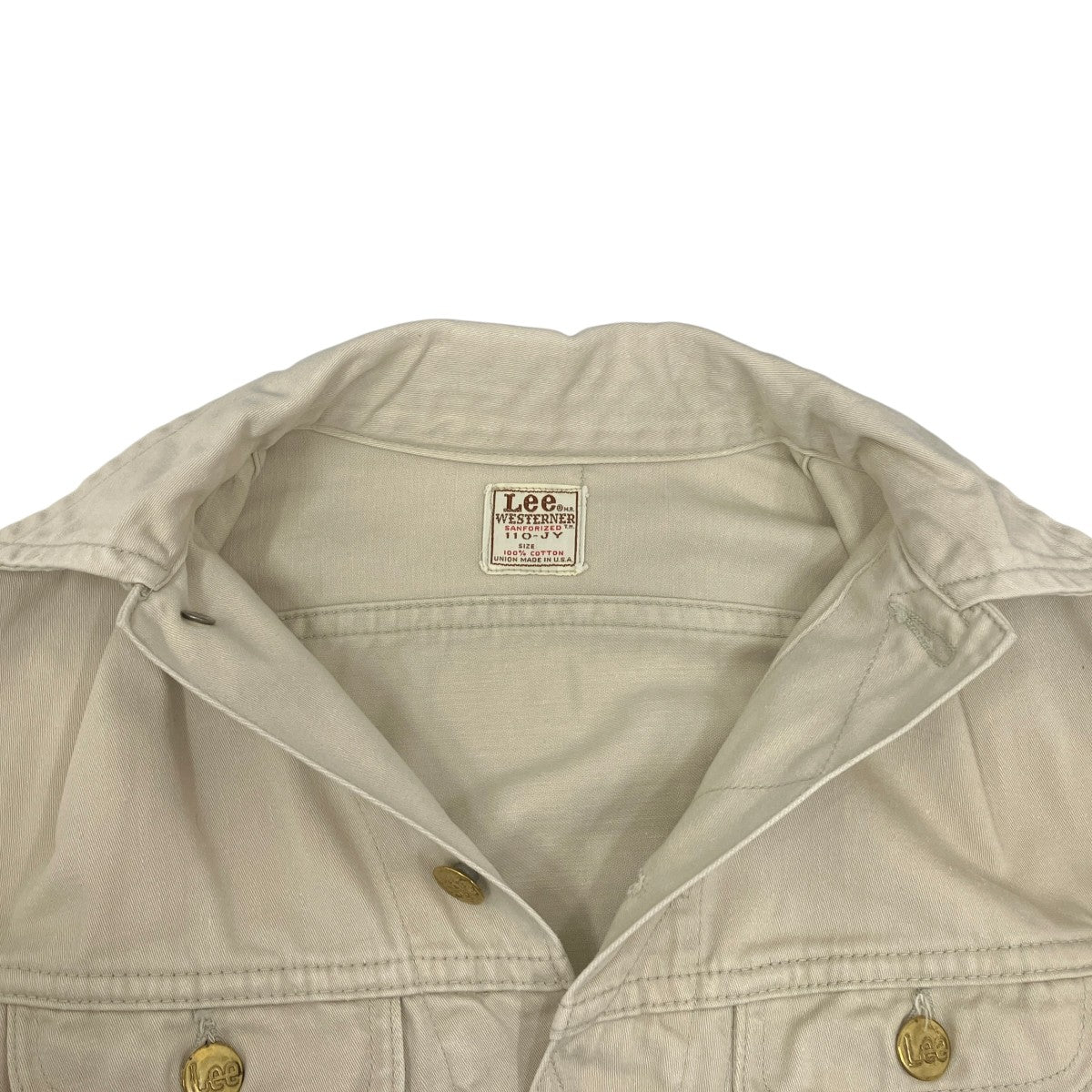 LEE 70sUSA製 Westernerジャケット110-JY 古着・中古-9枚目のアイテム画像