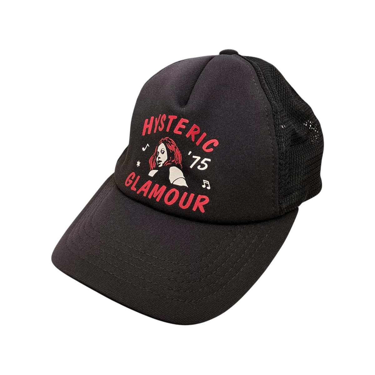 Hysteric Glamour プリントメッシュキャップ0261QH04 古着・中古-1枚目のアイテム画像
