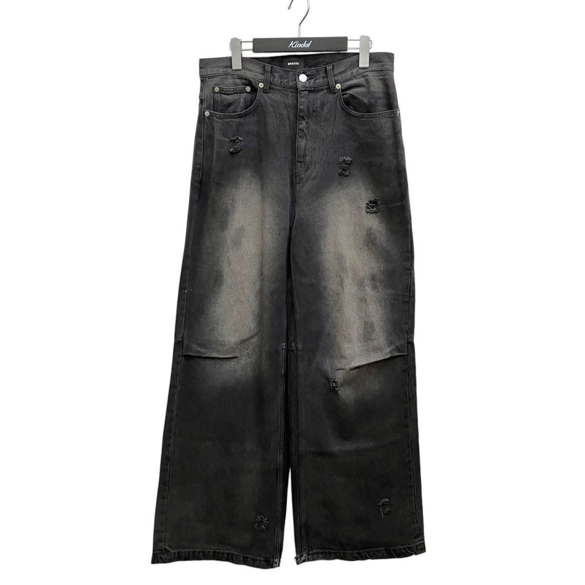 BREATH 25AW COATING DAMAGE DENIM PANTS BR25AW-P1015 古着・中古-1枚目のアイテム画像