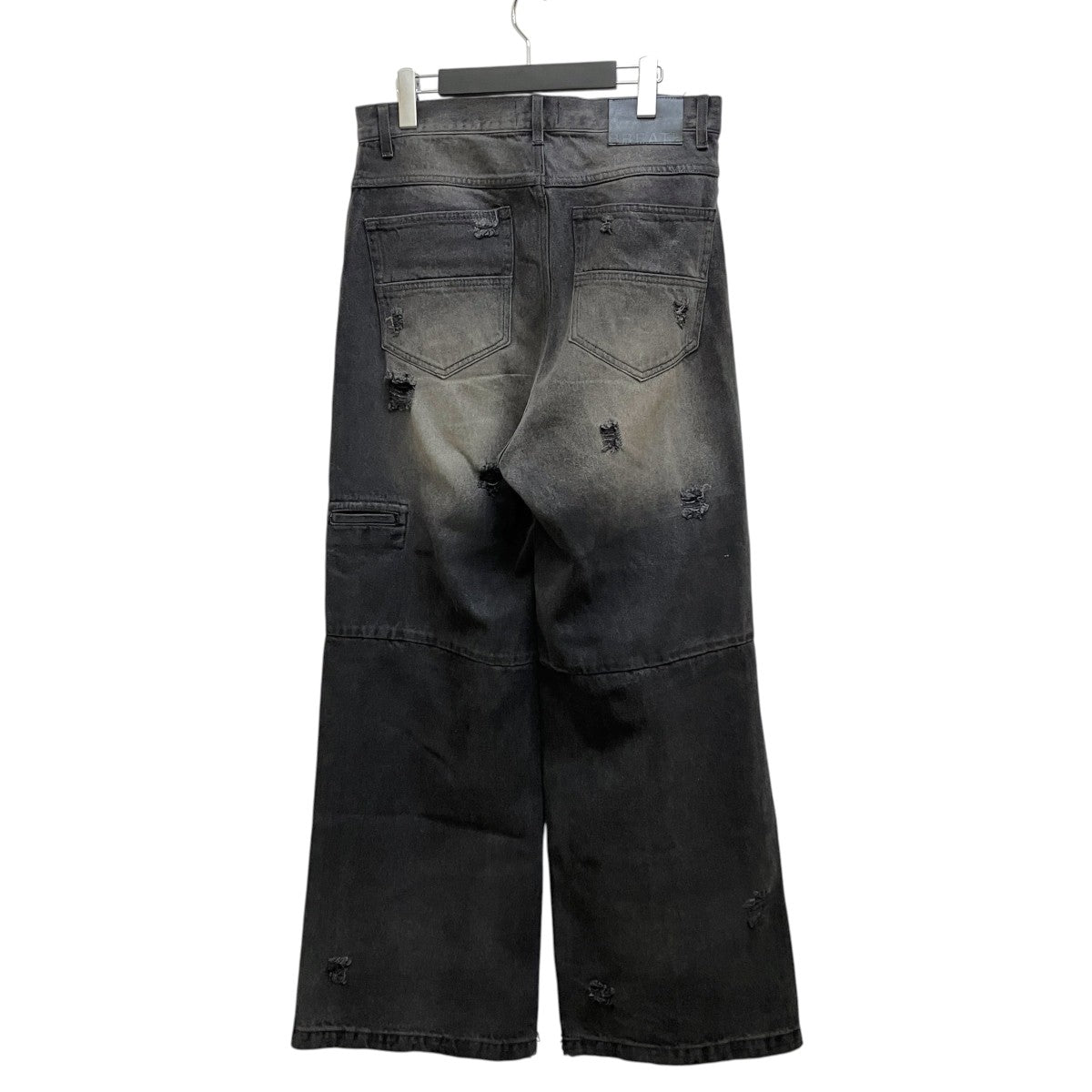 BREATH 25AW COATING DAMAGE DENIM PANTS BR25AW-P1015 古着・中古-2枚目のアイテム画像