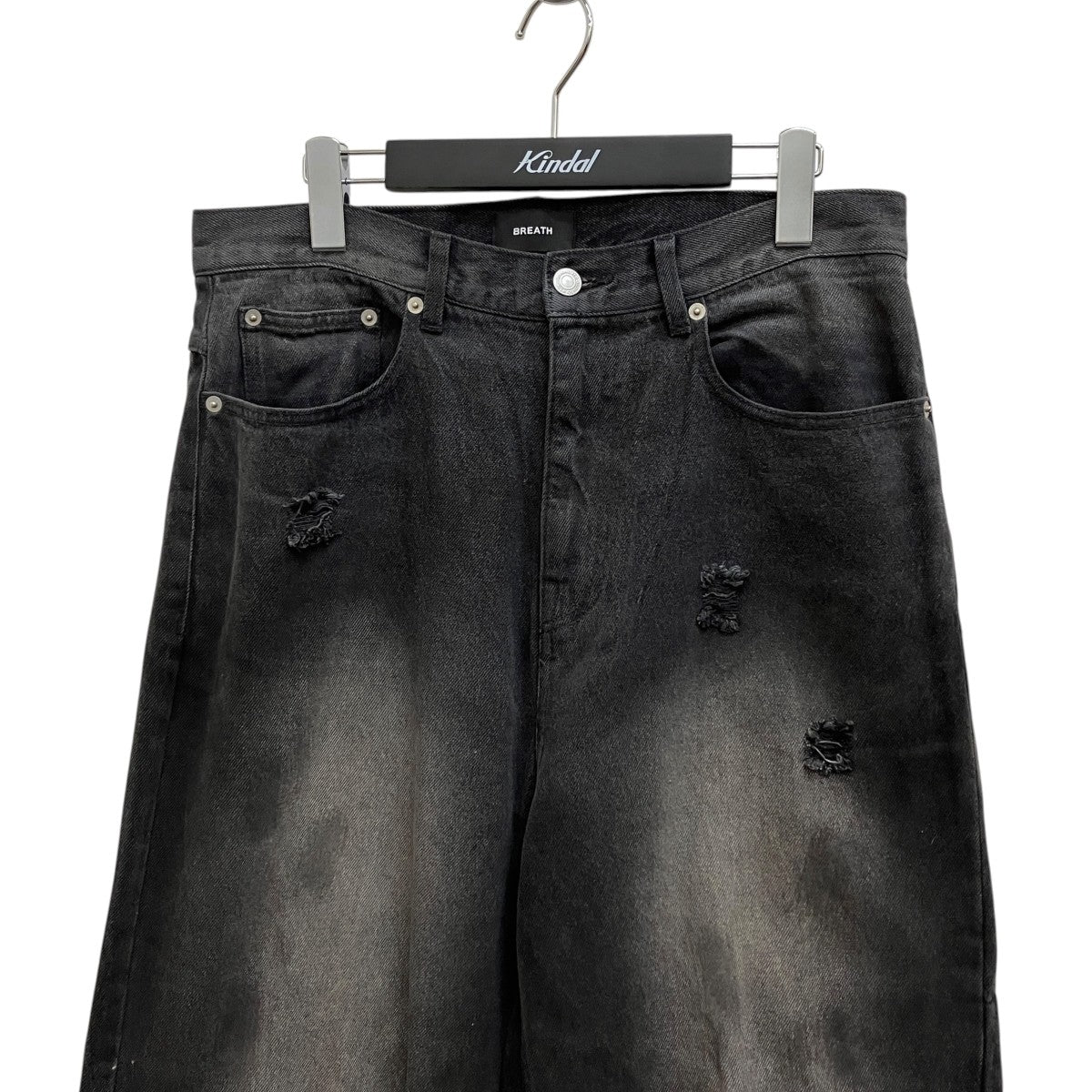 BREATH 25AW COATING DAMAGE DENIM PANTS BR25AW-P1015 古着・中古-3枚目のアイテム画像