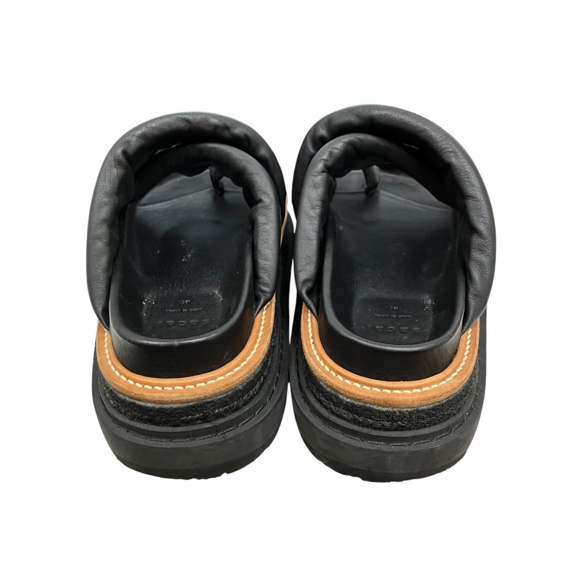 sacai Multiple Sole Sandals 古着・中古-4枚目のアイテム画像