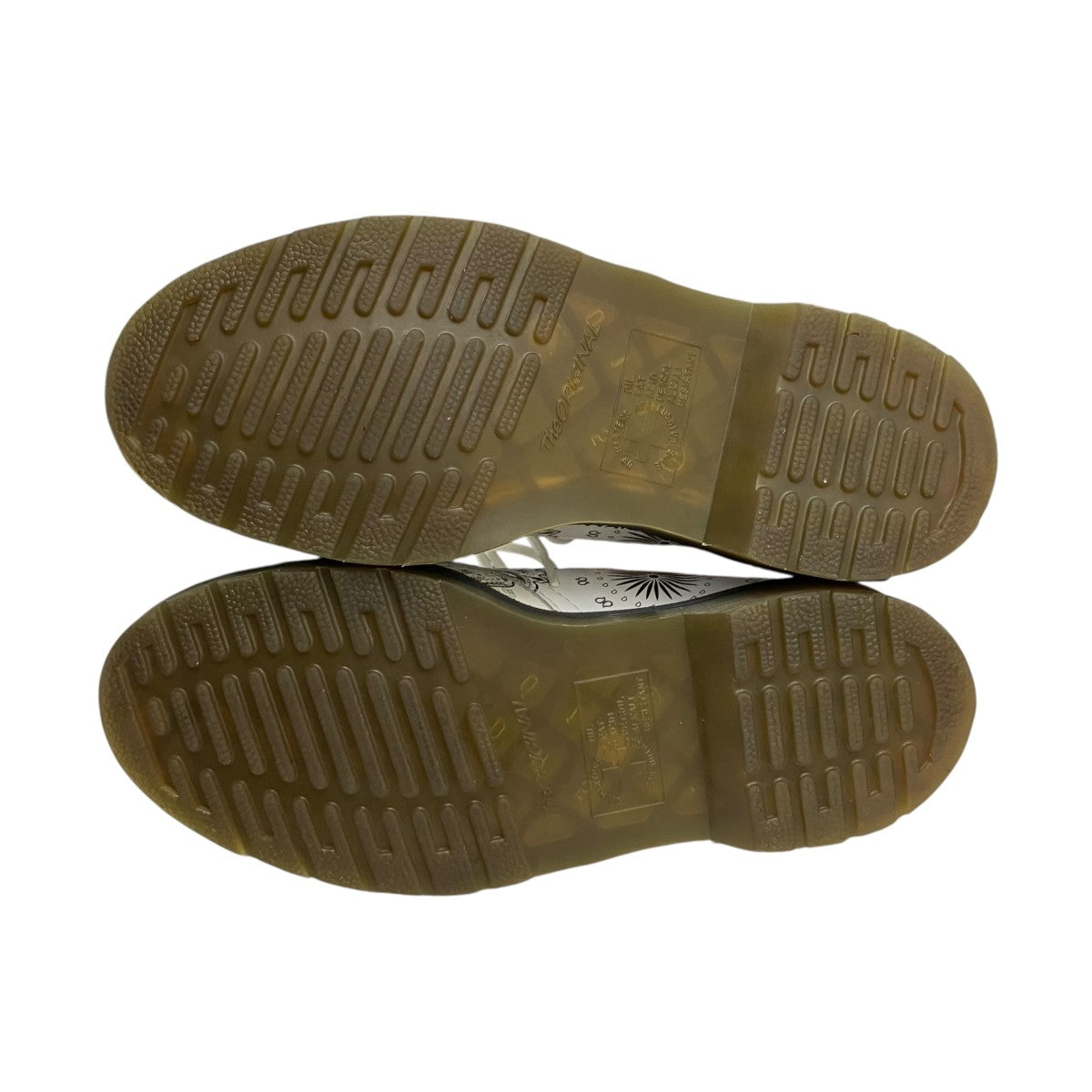 Dr．Martens バンダナホワイト ブラックレザーシューズ1461 古着・中古-5枚目のアイテム画像