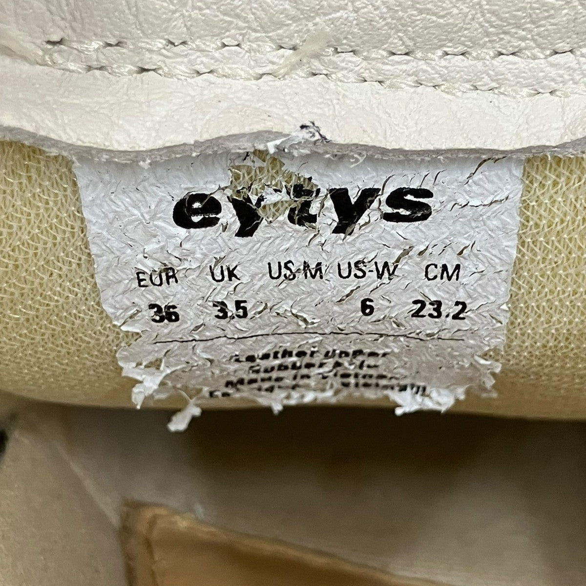 Eytys ORACLE TUMBLEDスニーカー 古着・中古-8枚目のアイテム画像