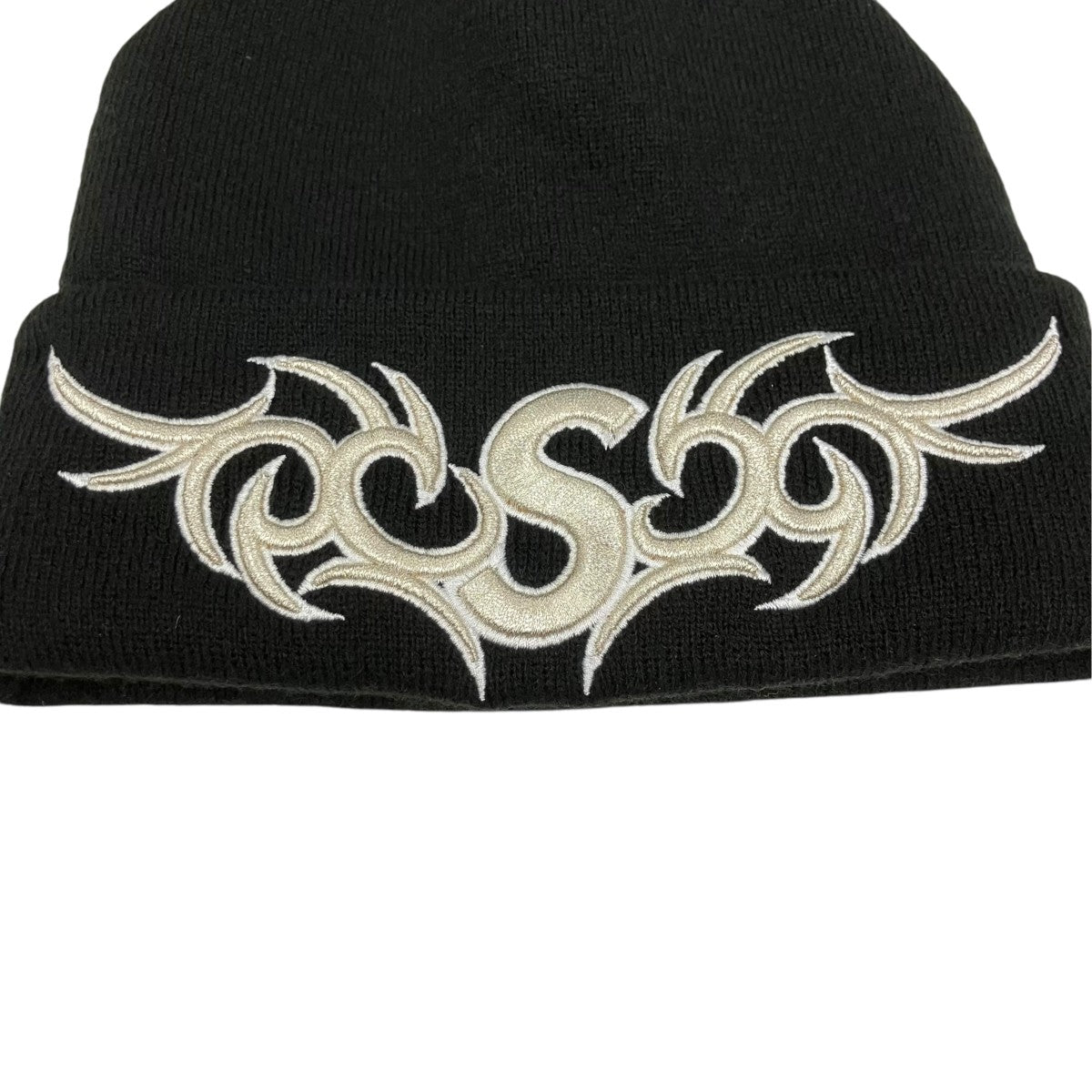 Supreme×New Era Tribal S Logo Beanieニットキャップ 古着・中古-3枚目のアイテム画像