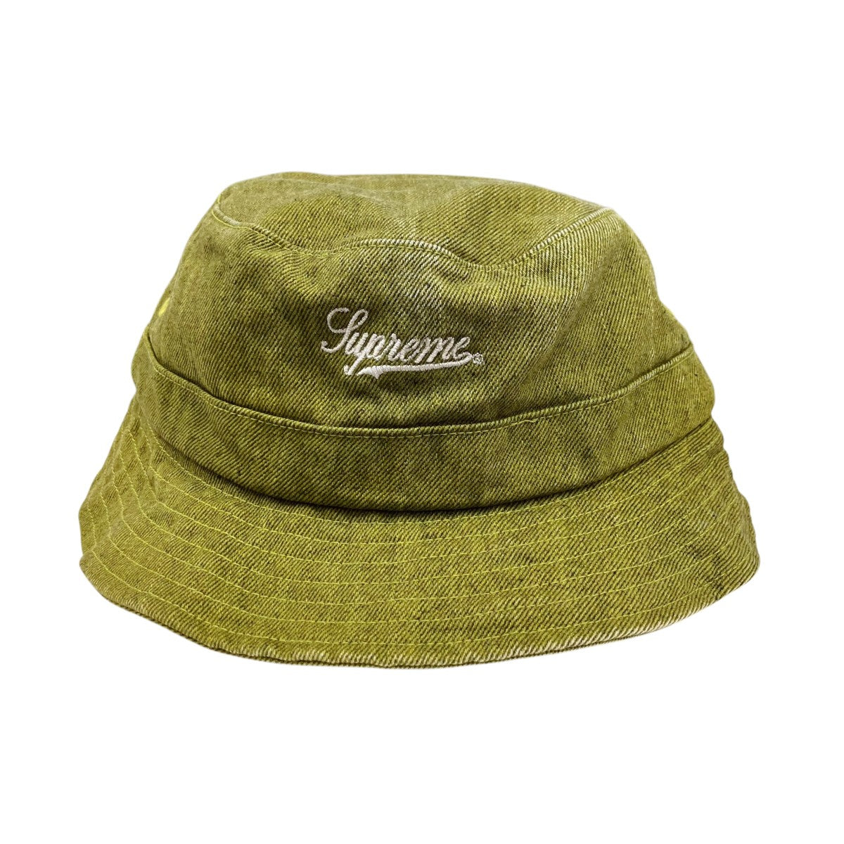 Supreme Coated Denim Crusherバケットハット 古着・中古-3枚目のアイテム画像