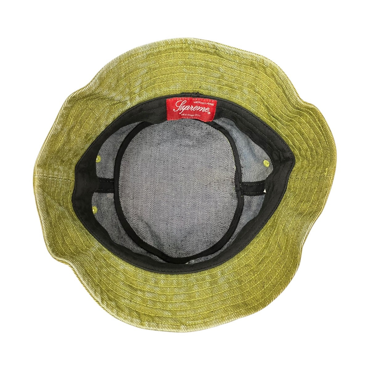 Supreme Coated Denim Crusherバケットハット 古着・中古-4枚目のアイテム画像