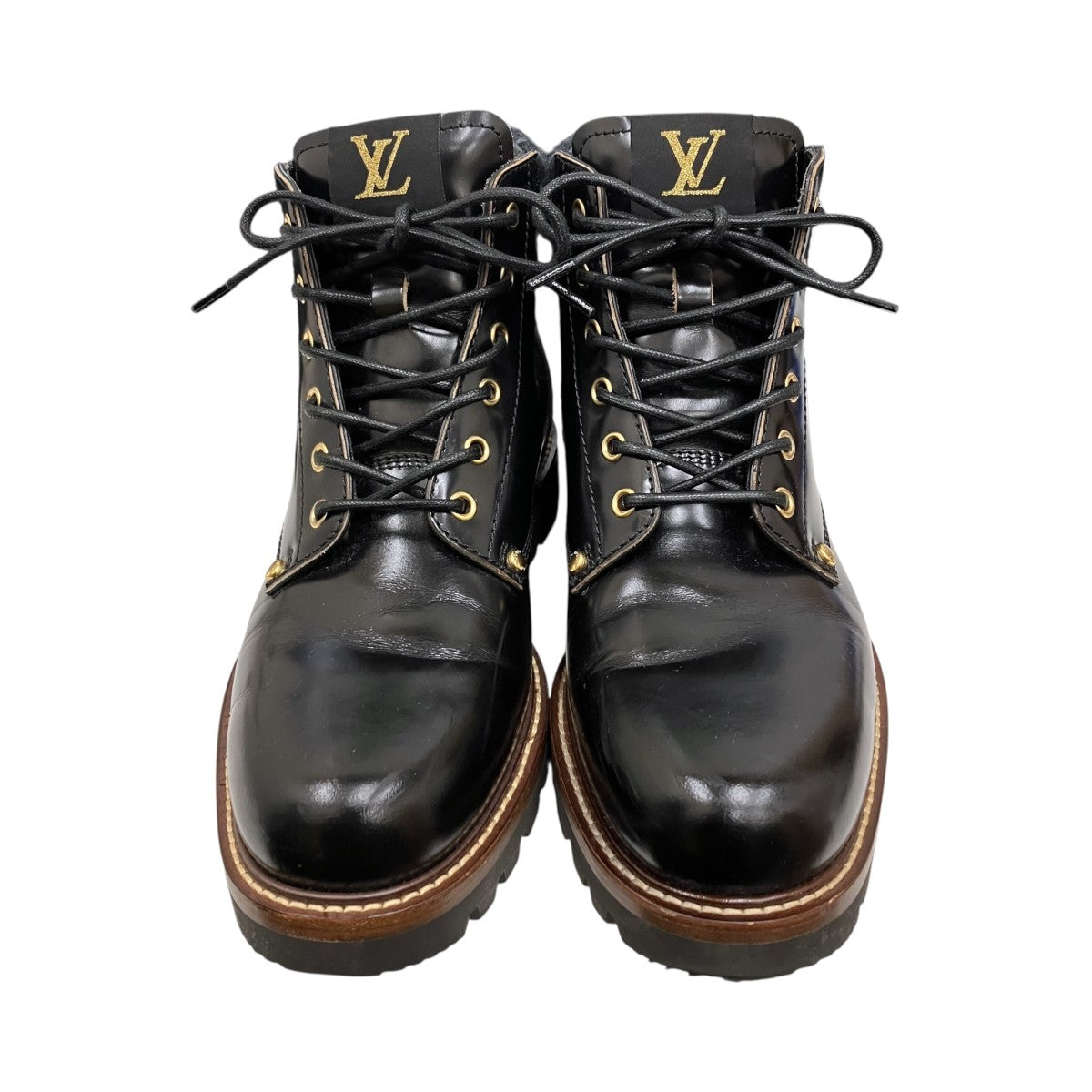 LOUIS VUITTON オーベルカンプフ・ライン・アンクルブーツ 古着・中古-2枚目のアイテム画像