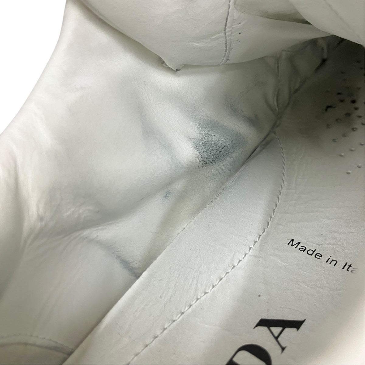 PRADA トライアングルロゴローカットスニーカー 2EE386 古着・中古-9枚目のアイテム画像