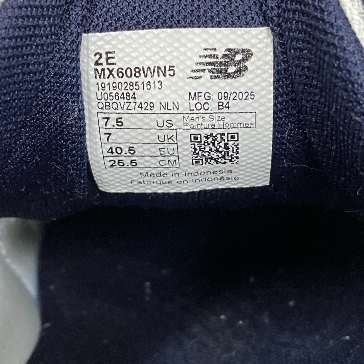 NEW BALANCE スニーカーMX608WN5 古着・中古-6枚目のアイテム画像