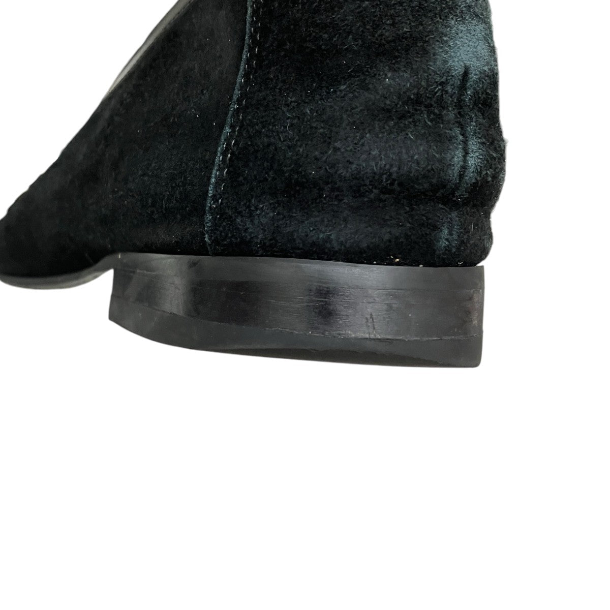 UNITED ARROWS スエードシングルモンクストラップスリッポンローファー 古着・中古-6枚目のアイテム画像