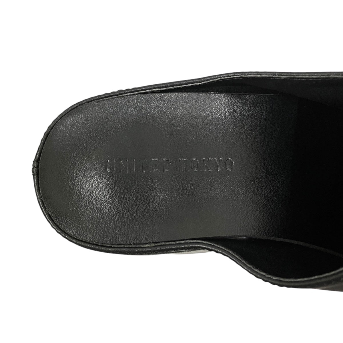 UNITED TOKYO Light Weight Leather Clogsサンダル 古着・中古-6枚目のアイテム画像