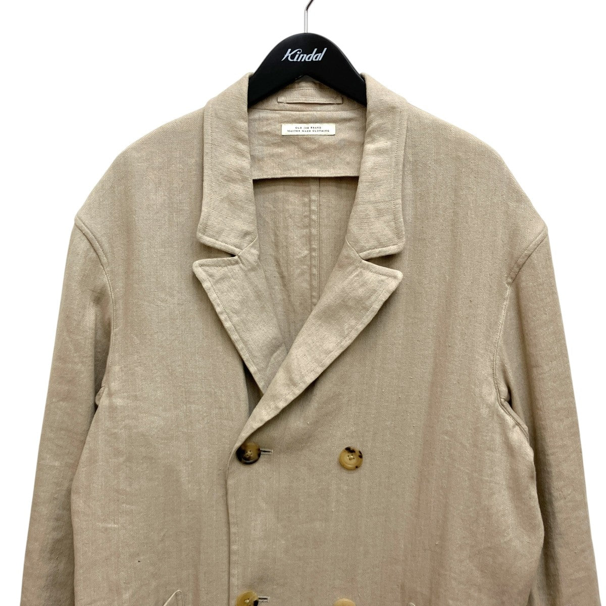 OLD JOE ＆ Co． DOUBLE BREASTED DUSTER COAT 181JK04 古着・中古-3枚目のアイテム画像
