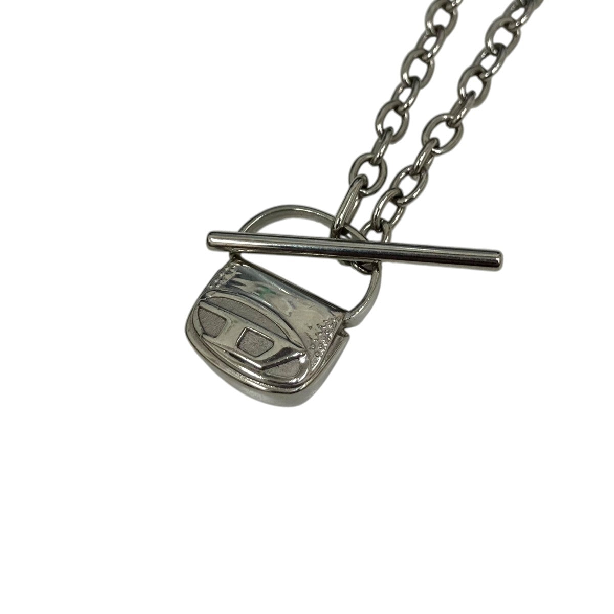 DIESEL 1DRバッグモチーフネックレスDX1593040 古着・中古-2枚目のアイテム画像