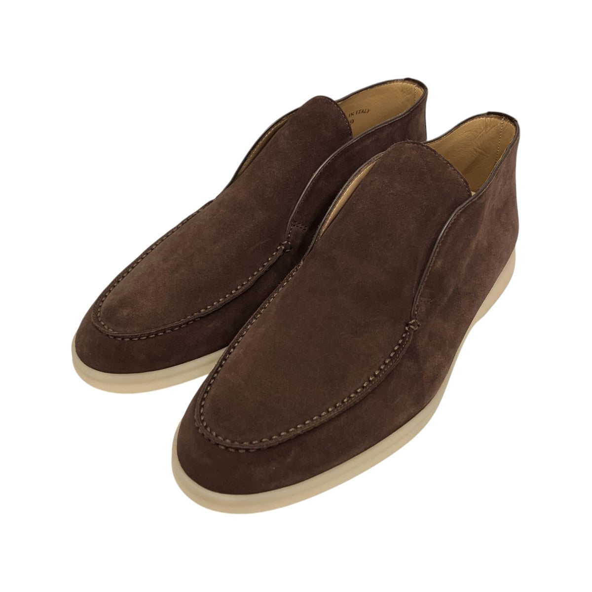 LORO PIANA オープン・ウォーク・アンクルブーツ M1330 古着・中古-1枚目のアイテム画像