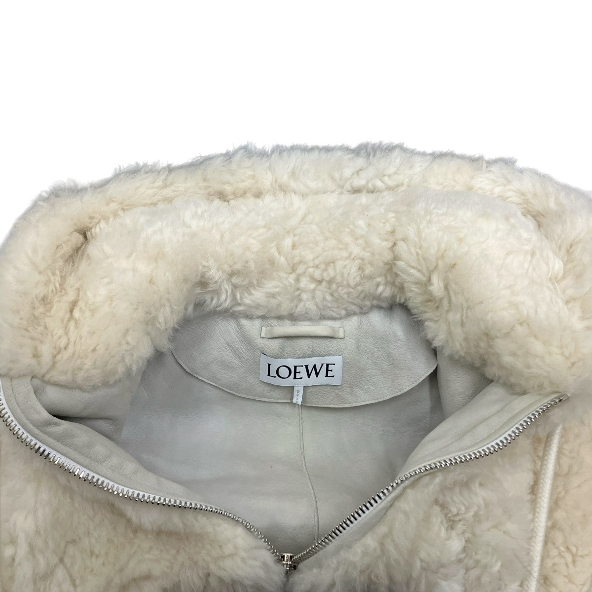LOEWE シアリング フーデッド ジャケット S359Y19L45 古着・中古-5枚目のアイテム画像