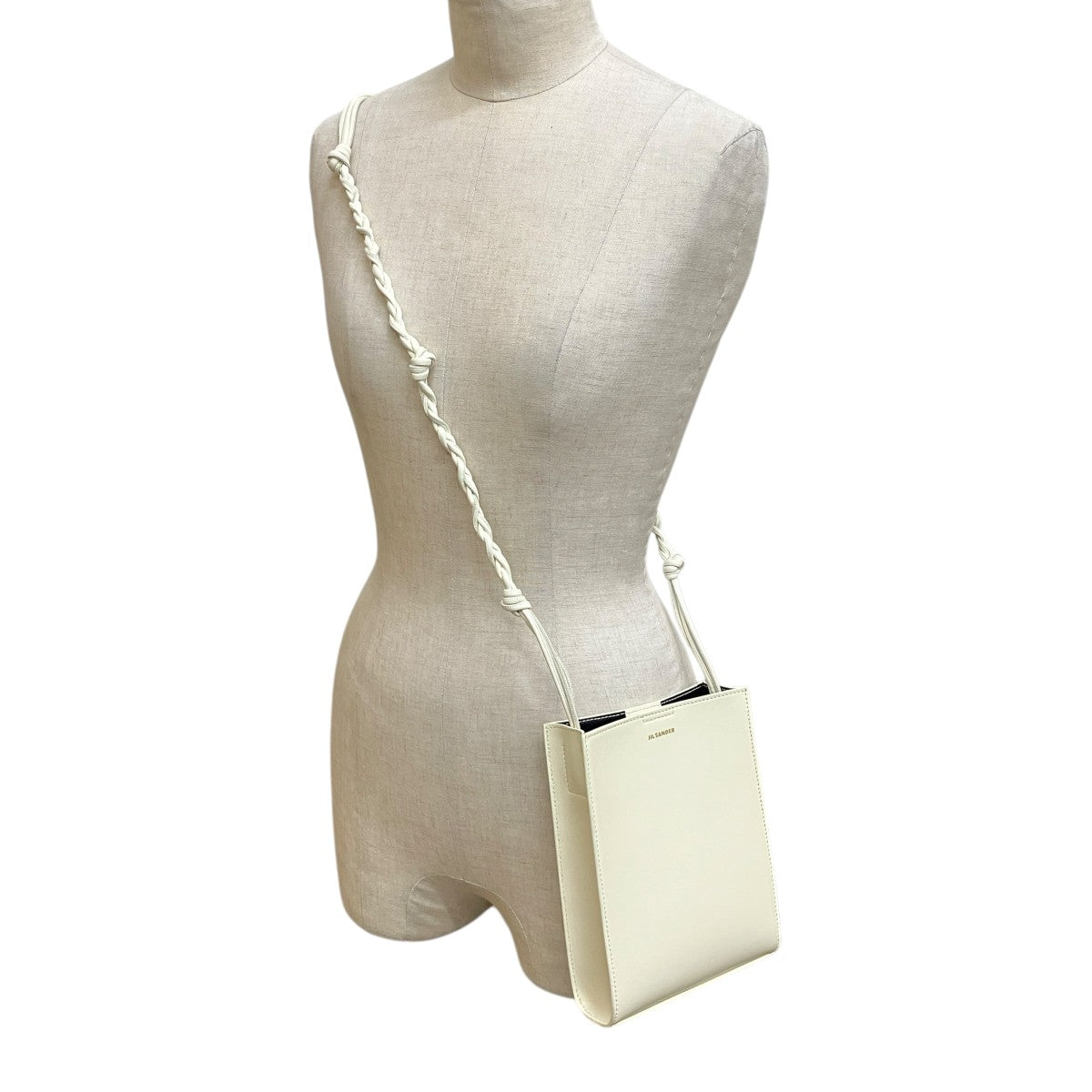 JIL SANDER Tangle スモールレザーショルダーバッグ 古着・中古-2枚目のアイテム画像