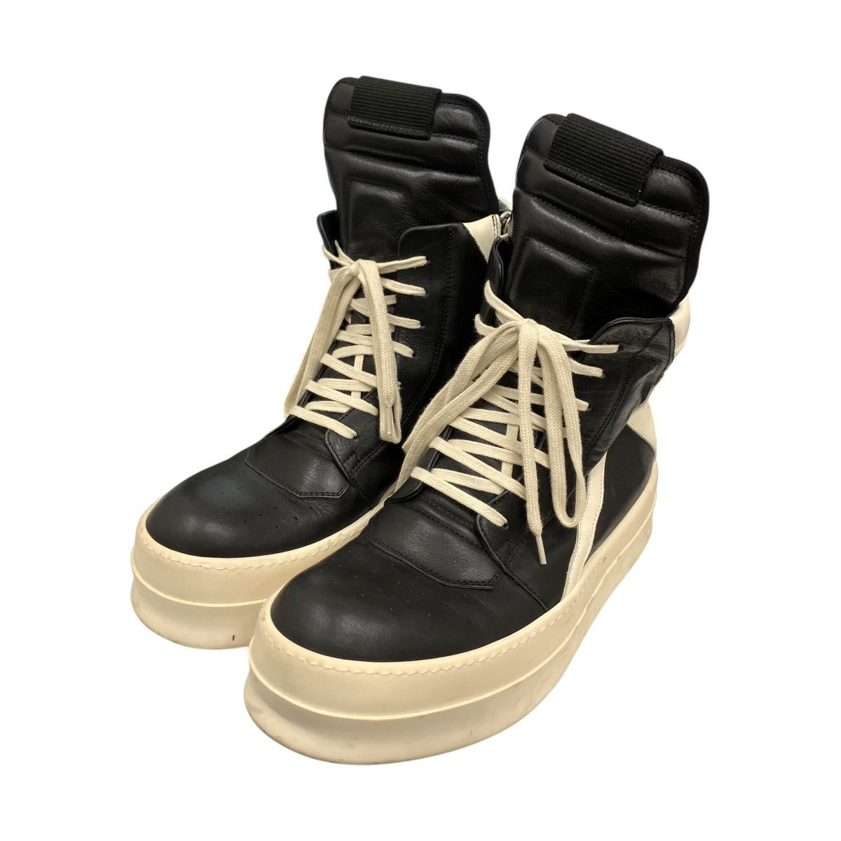 RICK OWENS MEGA BUMPER GEOBASKETハイカットスニーカー 古着・中古-1枚目のアイテム画像