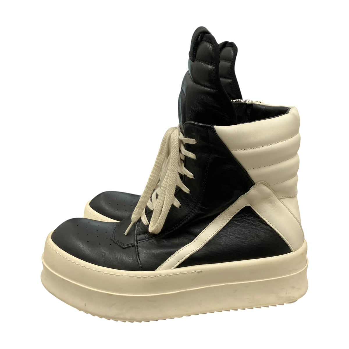 RICK OWENS MEGA BUMPER GEOBASKETハイカットスニーカー 古着・中古-3枚目のアイテム画像
