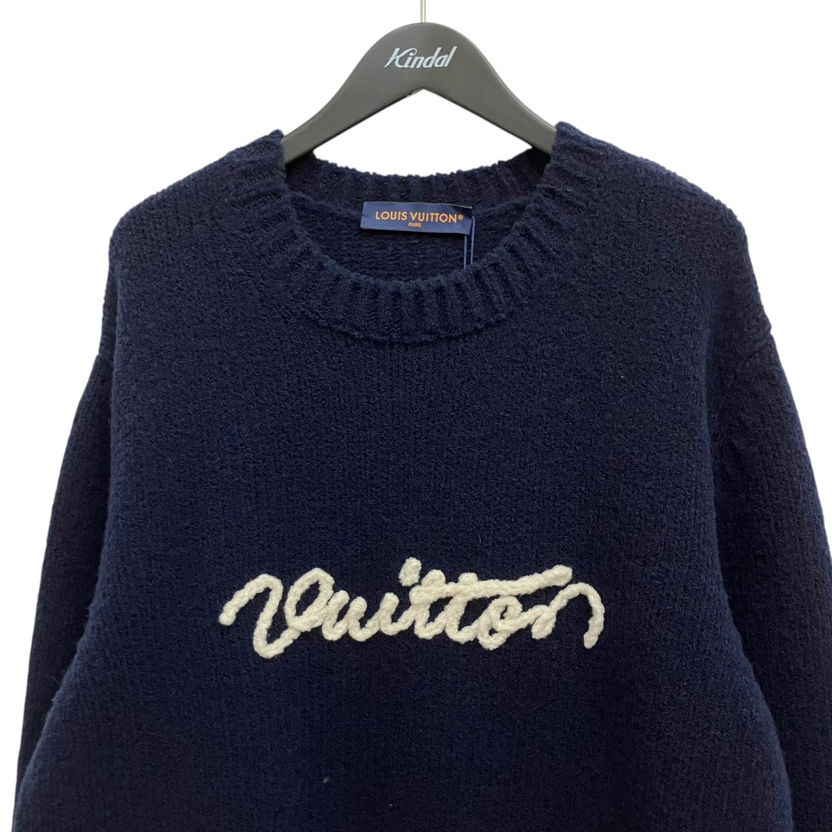 LOUIS VUITTON 27SSエンブロイダリー シグネチャー ロングスリーブ クルーネックセーターRM271MJ QHZ HWN40W 古着・中古-3枚目のアイテム画像