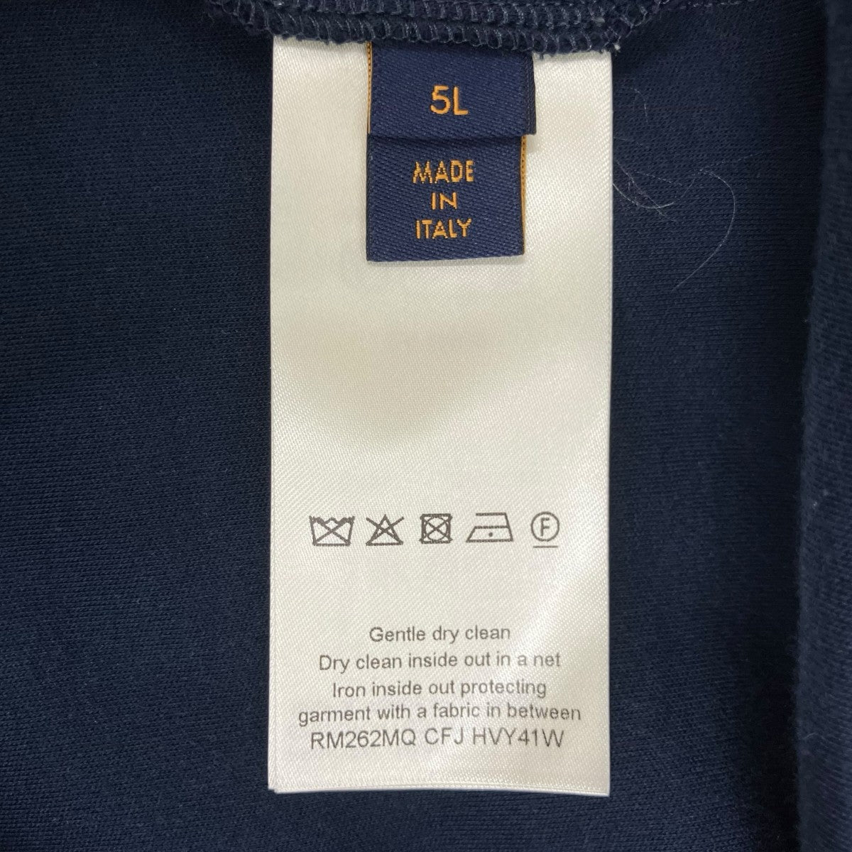 LOUIS VUITTON 26AW ジップフーディ ウィズ シグネチャー RM262MQ CFJ HVY41W 古着・中古-6枚目のアイテム画像
