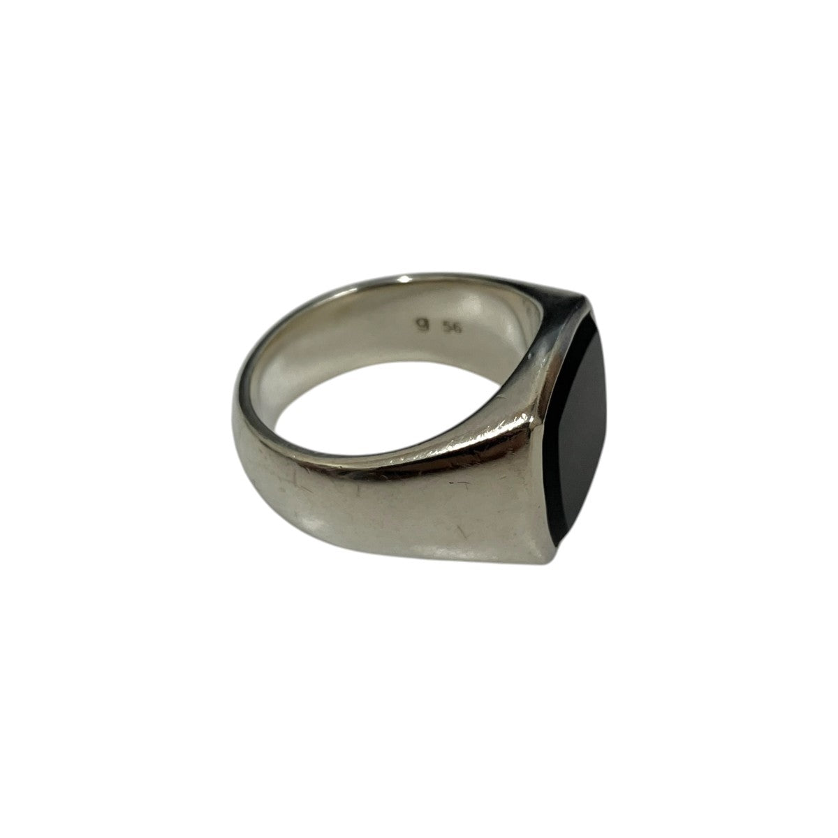 TOM WOOD Kay Ring Polished Black Onyx 古着・中古-4枚目のアイテム画像