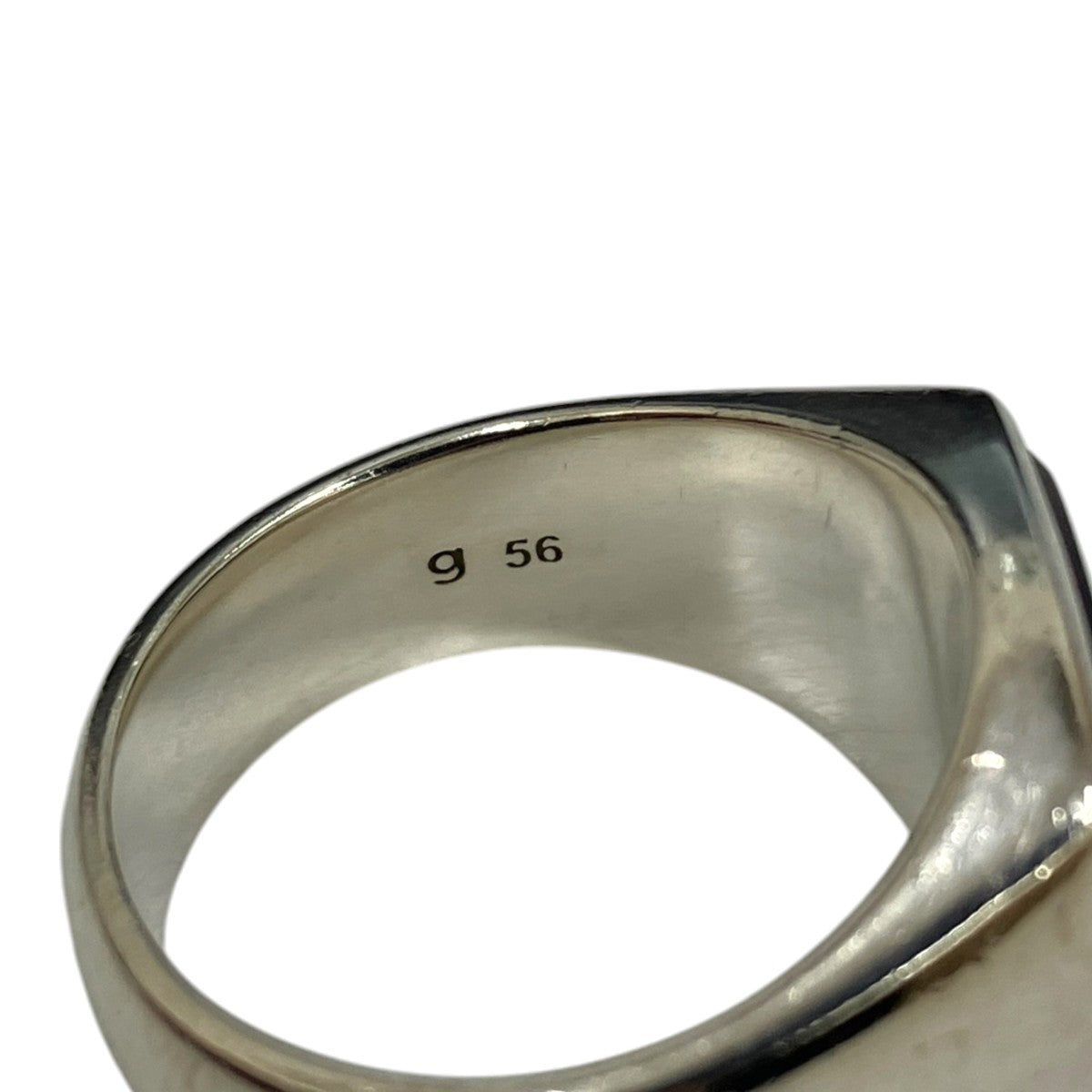 TOM WOOD Kay Ring Polished Black Onyx 古着・中古-6枚目のアイテム画像