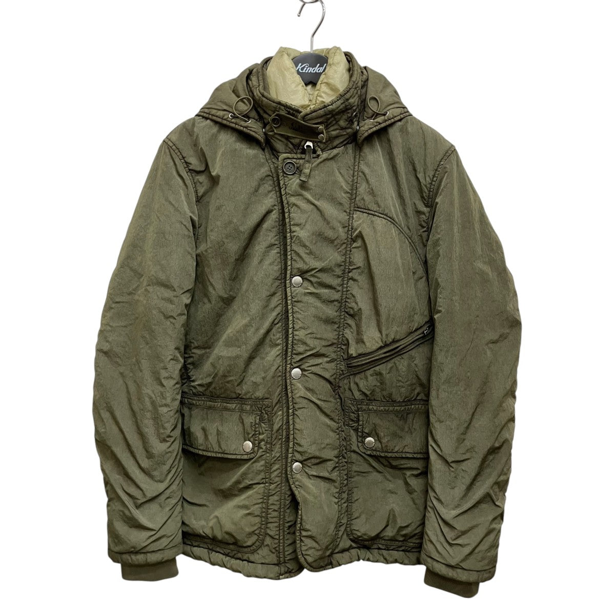 C．P COMPANY 12AW Frosted Dyed Goggle Jacket CPU0379 古着・中古-1枚目のアイテム画像