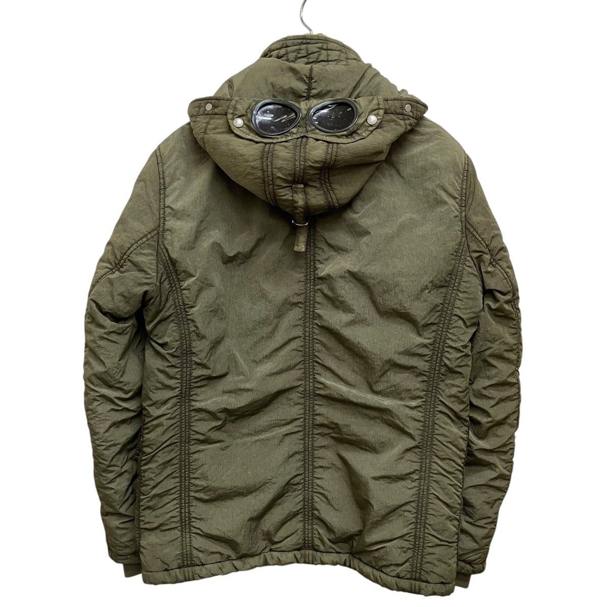 C．P COMPANY 12AW Frosted Dyed Goggle Jacket CPU0379 古着・中古-2枚目のアイテム画像