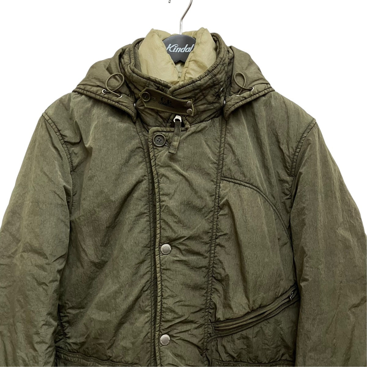 C．P COMPANY 12AW Frosted Dyed Goggle Jacket CPU0379 古着・中古-3枚目のアイテム画像