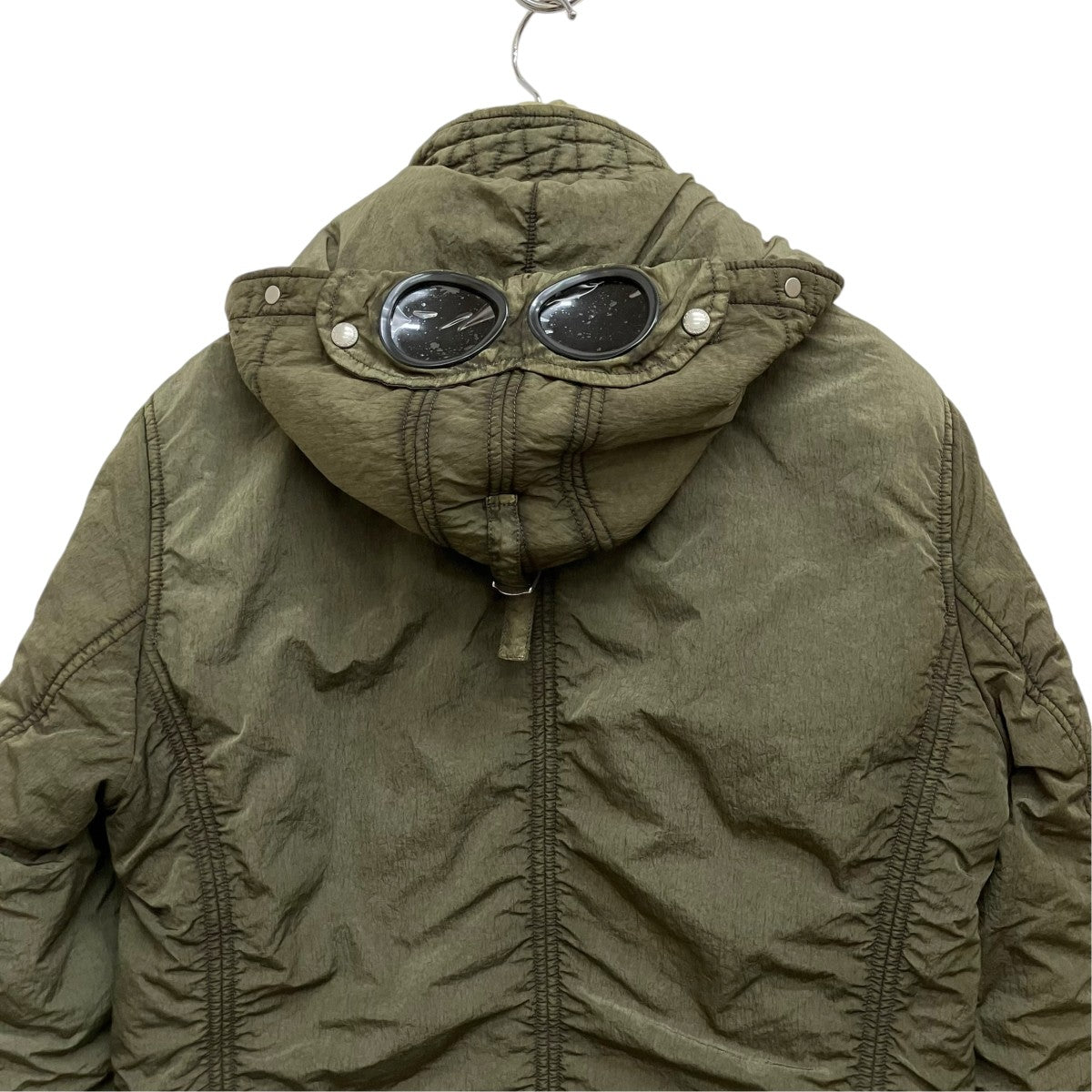 C．P COMPANY 12AW Frosted Dyed Goggle Jacket CPU0379 古着・中古-4枚目のアイテム画像