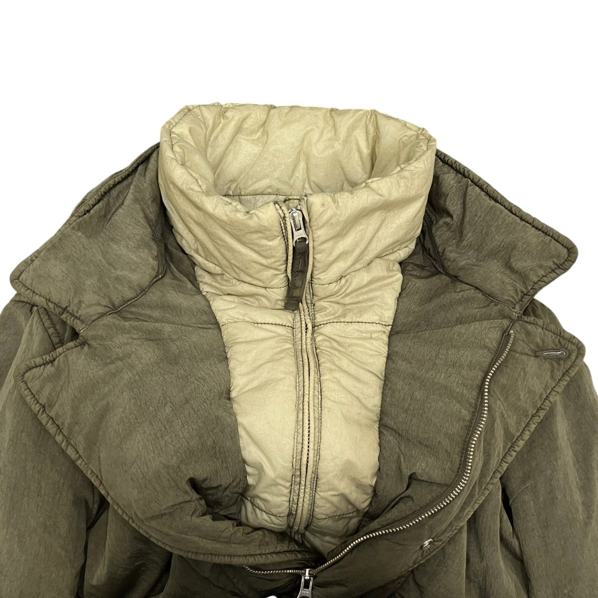 C．P COMPANY 12AW Frosted Dyed Goggle Jacket CPU0379 古着・中古-6枚目のアイテム画像