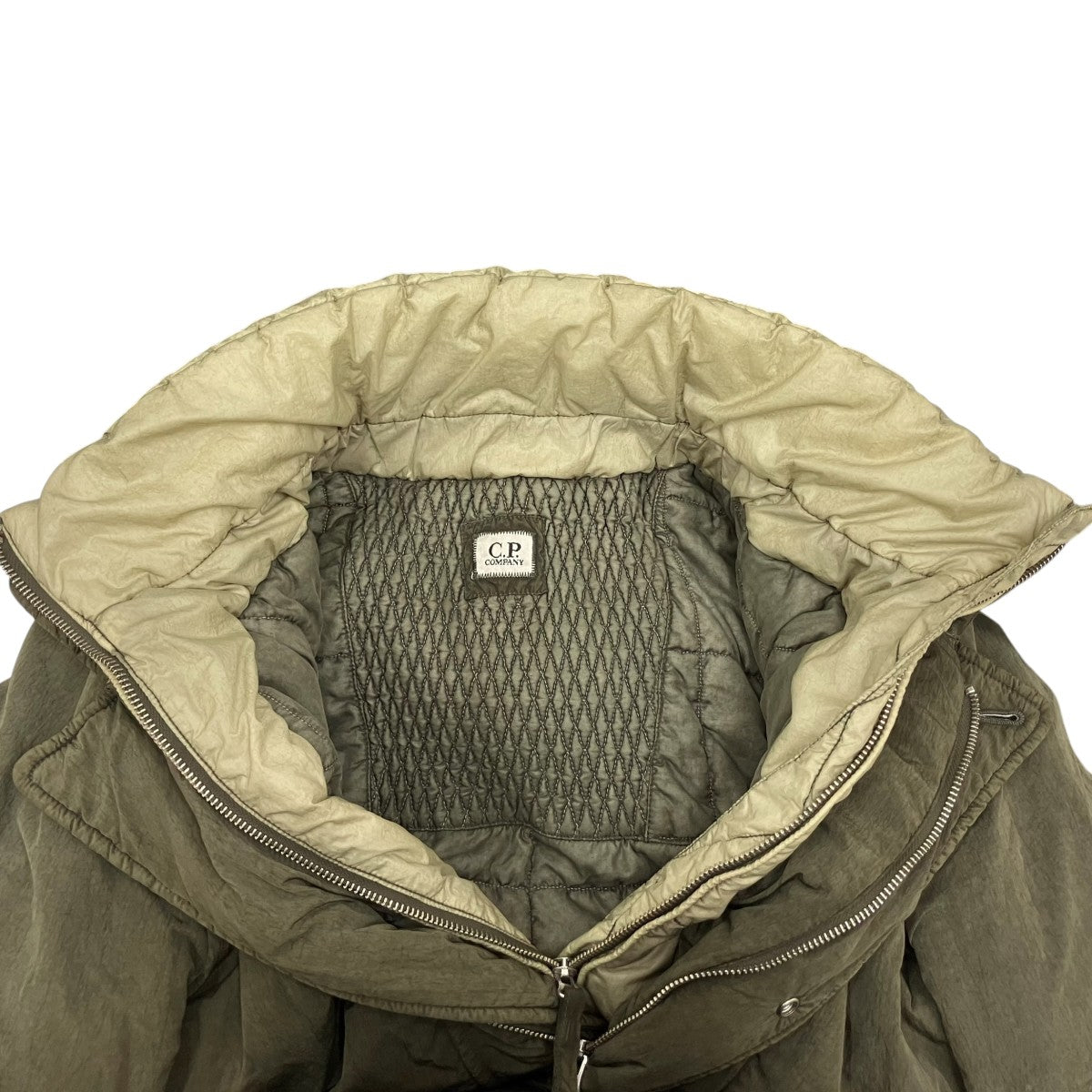 C．P COMPANY 12AW Frosted Dyed Goggle Jacket CPU0379 古着・中古-7枚目のアイテム画像