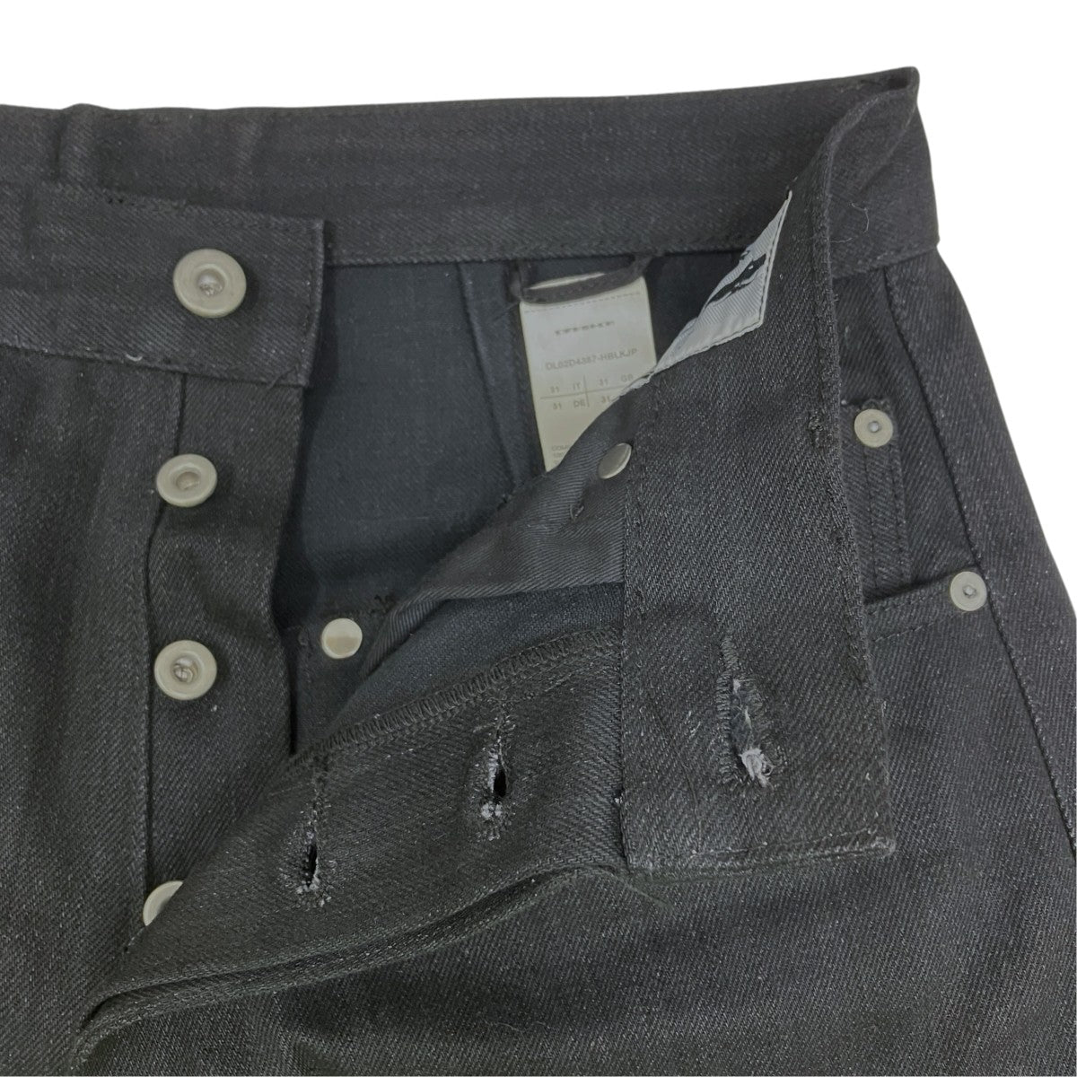 DRKSHDW Double Knee Geth Cut Jeans ダブルニーゲスカットジーンズ DL02D4387-HBLKJP 古着・中古-5枚目のアイテム画像