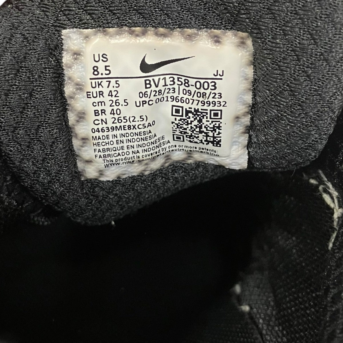 NIKE ZOOM VOMERO 5 SPスニーカーBV1358-003 古着・中古-8枚目のアイテム画像