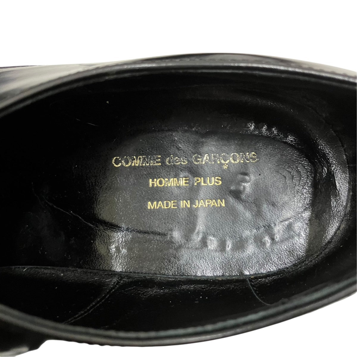 COMME des GARCONS HOMME PLUS ポインテッドシューズ 古着・中古-8枚目のアイテム画像
