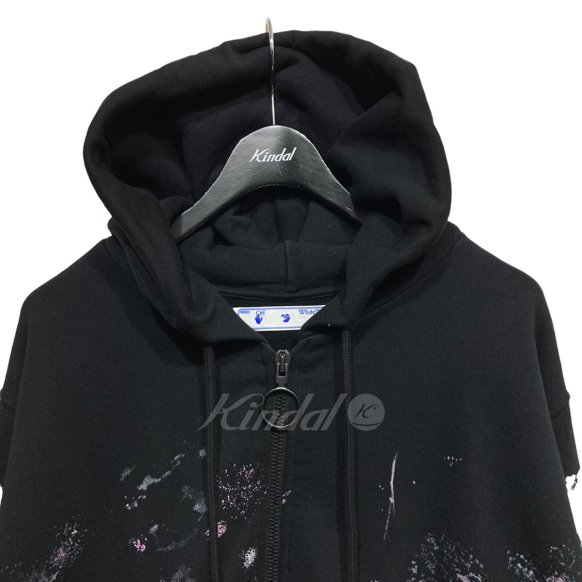 OFF-WHITE(オフホワイト) 21S／S Galaxy Brushed Zip Up Hoodie ジップ 